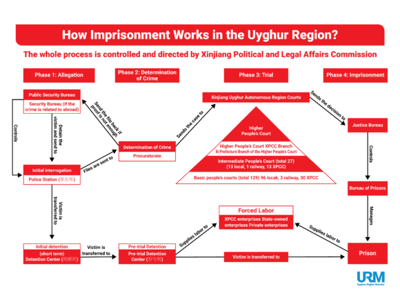 Unpacking Mechanisms Behind the Imprisonments in the Uyghur Region
